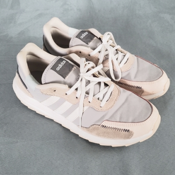 Adidas Retrorun Gray & Pink Shoes - Picture 4 of 10